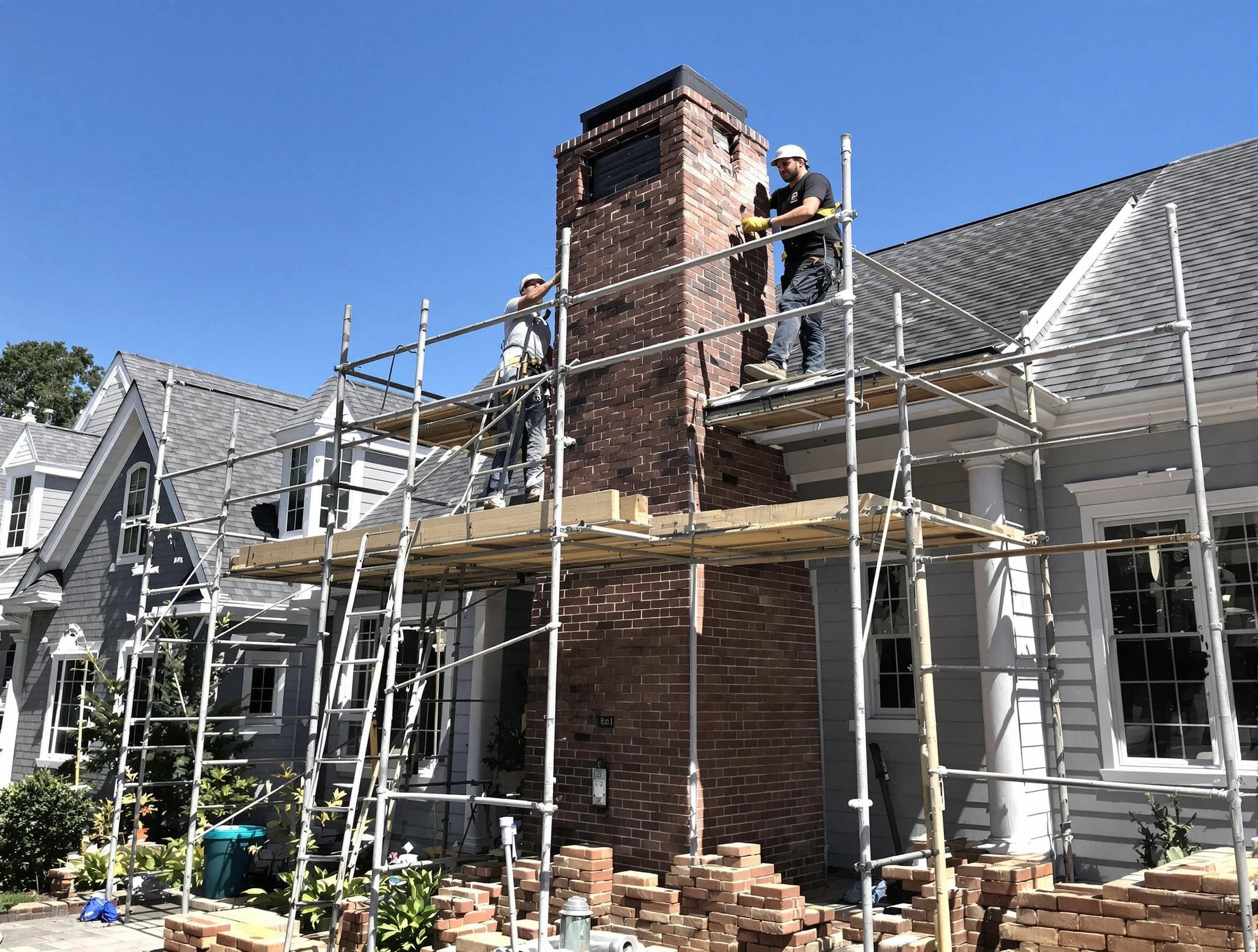 Chimney Rebuilding service in Boston, MA