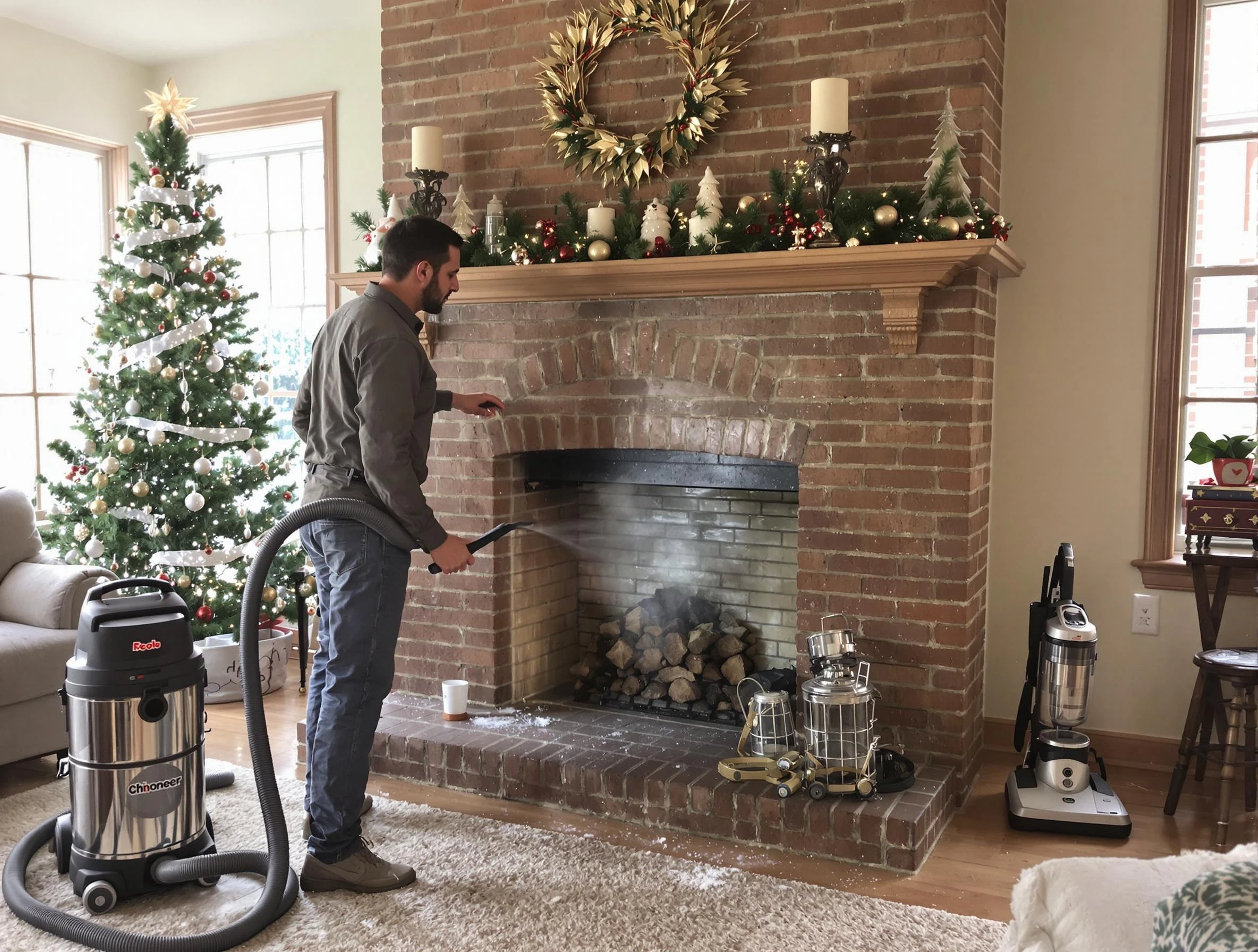 Fireplace Cleaning in Boston